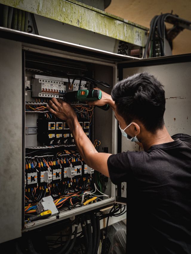 KEEW industrial electrical automation control panel